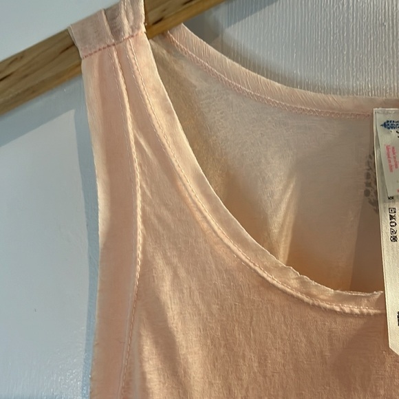Free People Movement | Love Tank in Light Peachy Pink Size Medium - Picture 5 of 8